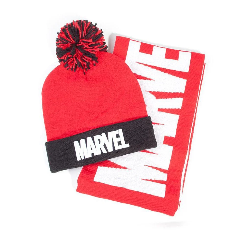 Σετ Σκουφάκι και Γάντια Marvel – Logo thumbnail