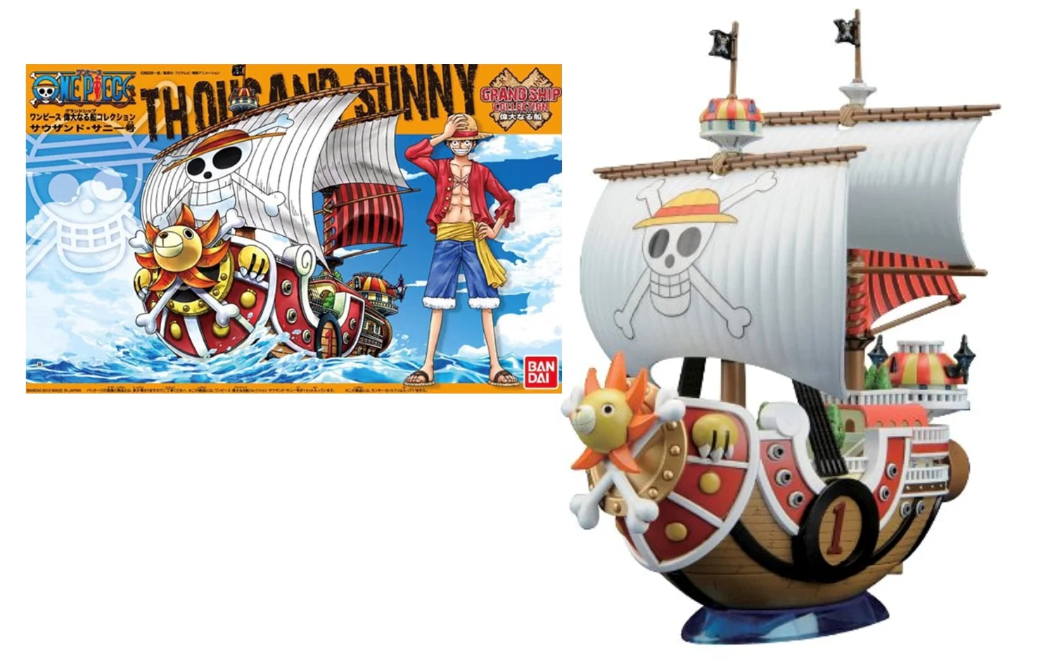 Σετ μοντελισμού One Piece – Thousand Sunny Model Kit (15cm) thumbnail