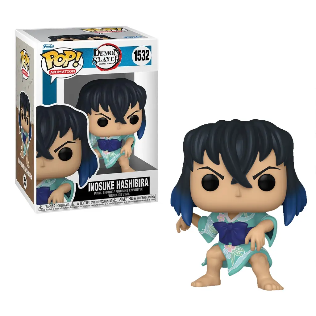 Φιγούρα Funko POP! Animation: Demon Slayer: Kimetsu no Yaiba – Inosuke Hashibira #1532 thumbnail