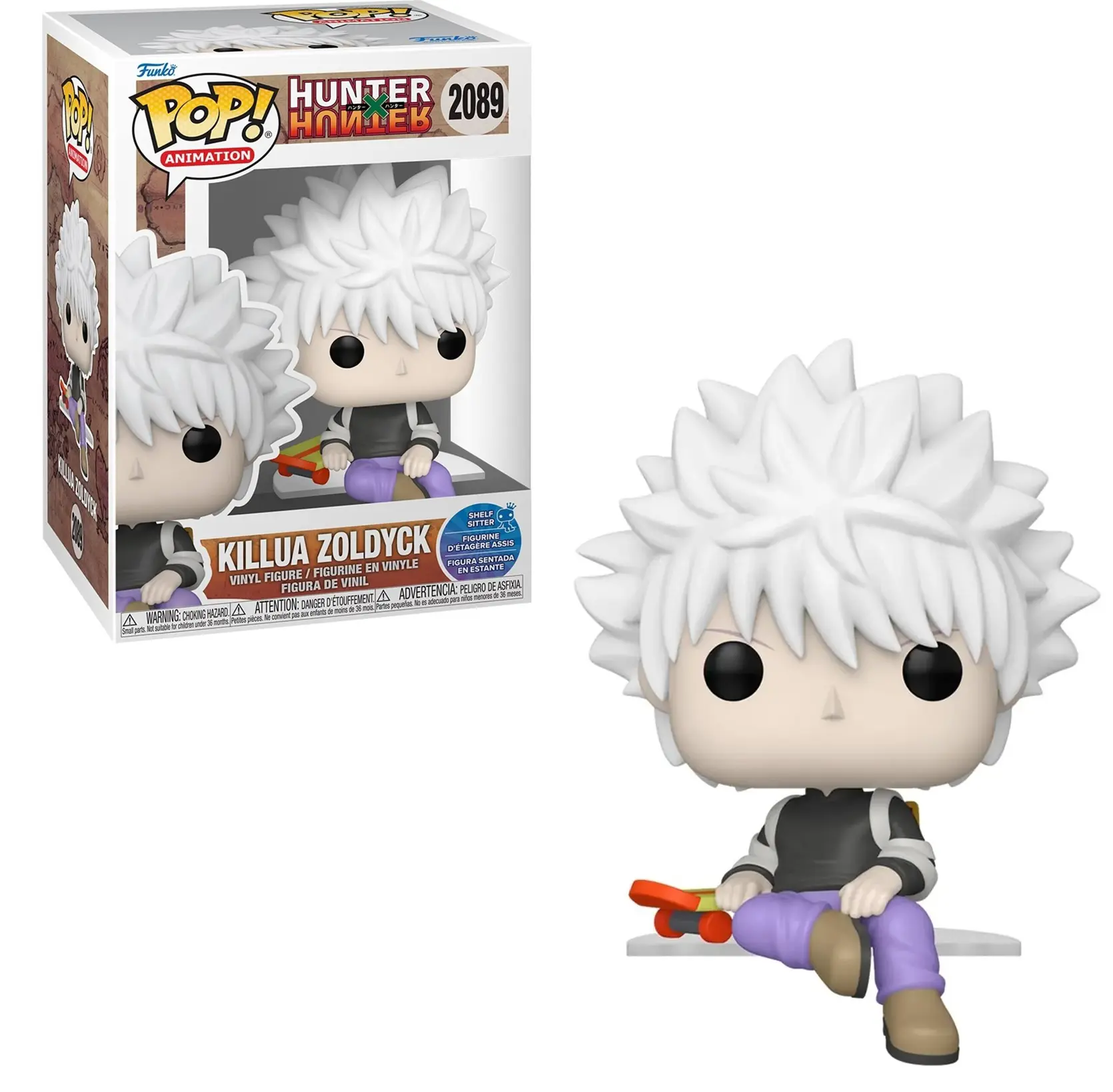 Φιγούρα Funko POP! Animation: Hunter X Hunter – Killua (Sit) #2089 thumbnail