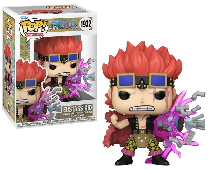 Φιγούρα Funko POP! Animation: One Piece – Eustass Kid #1932 thumbnail