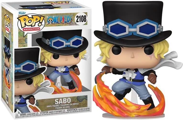 Φιγούρα Funko POP! Animation: One Piece – Sabo #2108 thumbnail