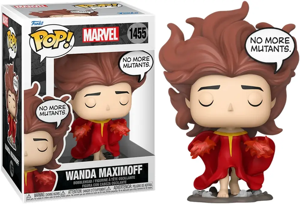Φιγούρα Funko POP! Comics: Marvel – Wanda Maximoff (No More Mutants) #1455 Bobble-Head thumbnail