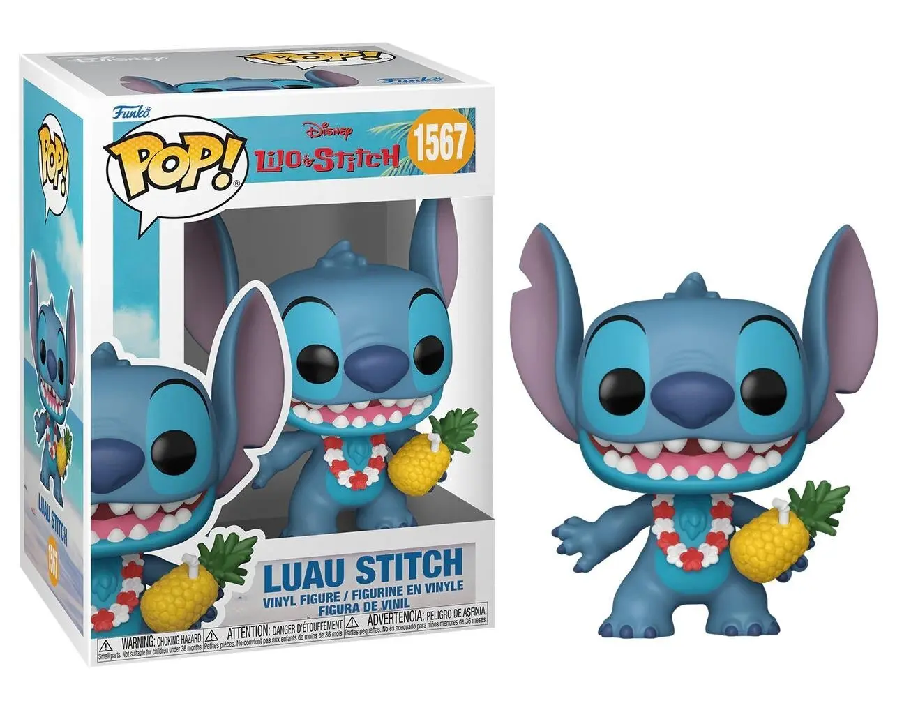 Φιγούρα Funko POP! Disney: Lilo & Stitch – Luau Stitch #1567 thumbnail