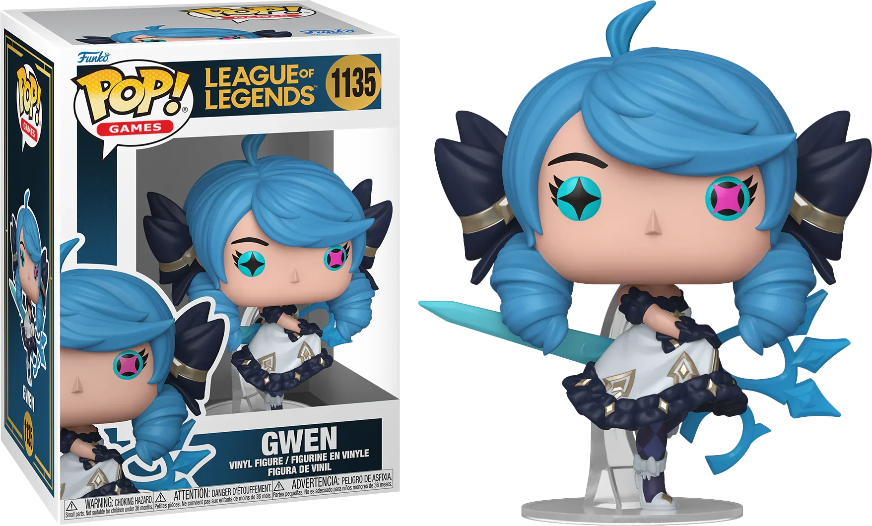 Φιγούρα Funko POP! Games: League of Legends – Gwen #1135 thumbnail
