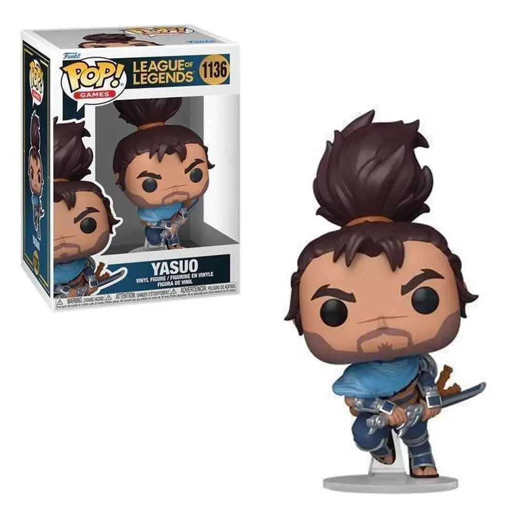 Φιγούρα Funko POP! Games: League of Legends – Yasuo #1136 thumbnail