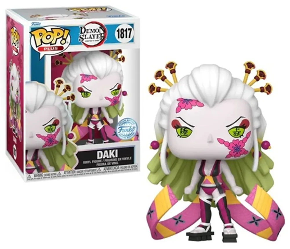 Φιγούρα Funko POP! Plus: Demon Slayer – Daki #1817 (Special Edition) thumbnail