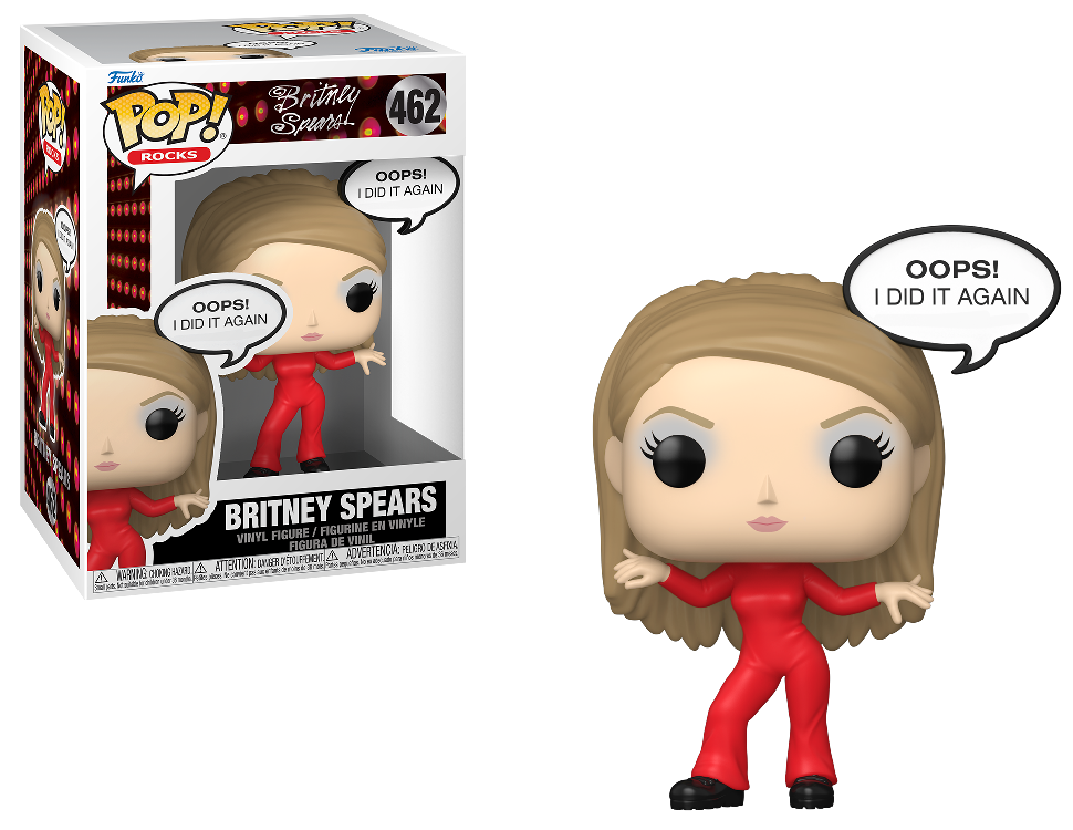 Φιγούρα Funko POP! Rocks: Britney Spears – Britney Spears (Oops, I Did It Again) #462 thumbnail