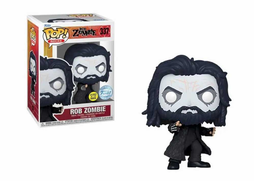 Φιγούρα Funko POP! Rocks: Rob Zombie (Dragula) #337 GITD (Special Edition) thumbnail