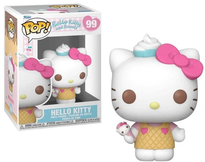 Φιγούρα Funko POP! Sanrio: Hello Kitty and Friends – Hello Kitty (Ice Cream) #99 thumbnail