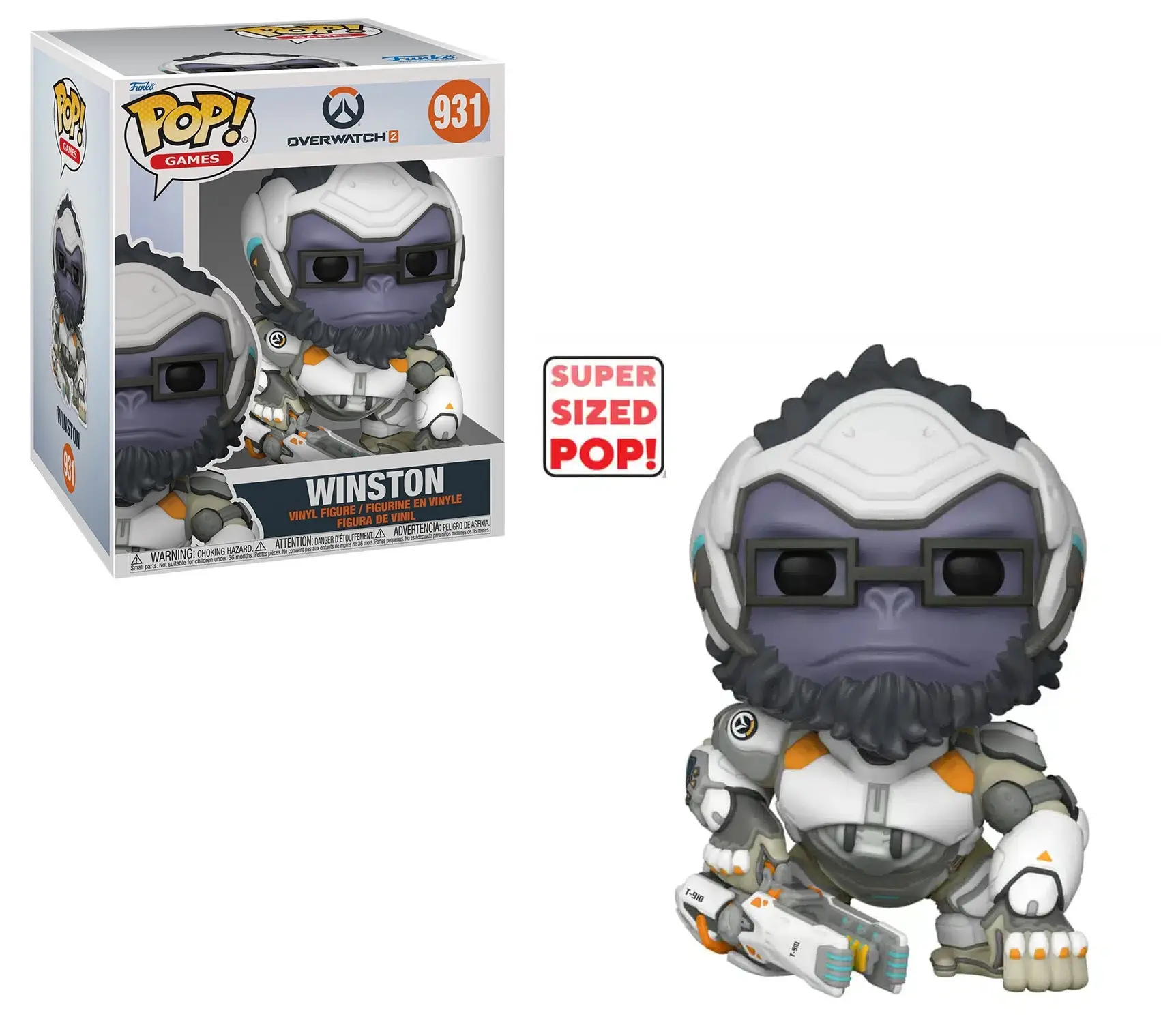 Φιγούρα Funko POP! Super Overwatch – Winston #931 thumbnail