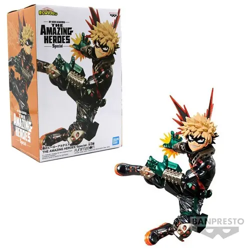 Φιγούρα Αγαλματίδιο The Amazing Heroes Special: My Hero Academia – Katsuki Bakugo Special Color (Ver.B) (12cm) thumbnail