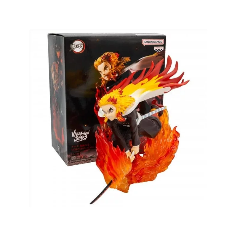 Φιγούρα Αγαλματίδιο Vibration Stars Plus: Demon Slayer - Kyojuro Rengoku (14cm)