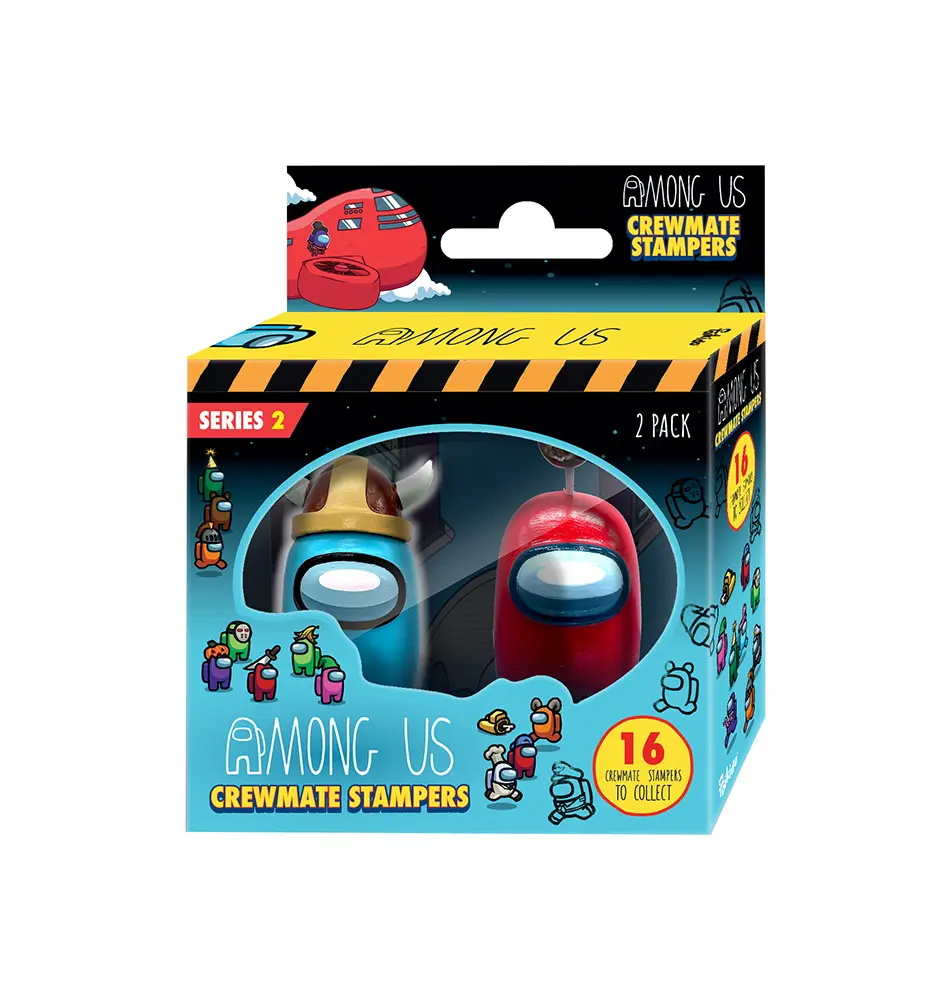 Φιγούρα Σφραγίδα Among Us: Crewmate Stampers 2-Pack 4.5cm (S2) (Τυχαία Επιλογή) thumbnail