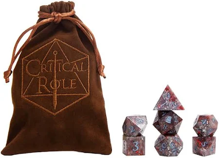 Σετ Ζάρια Critical Role Champion: Grog Strongjaw Dice Set
