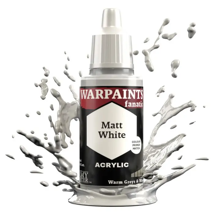 The Army Painter – Warpaints Fanatic: Matt White thumbnail