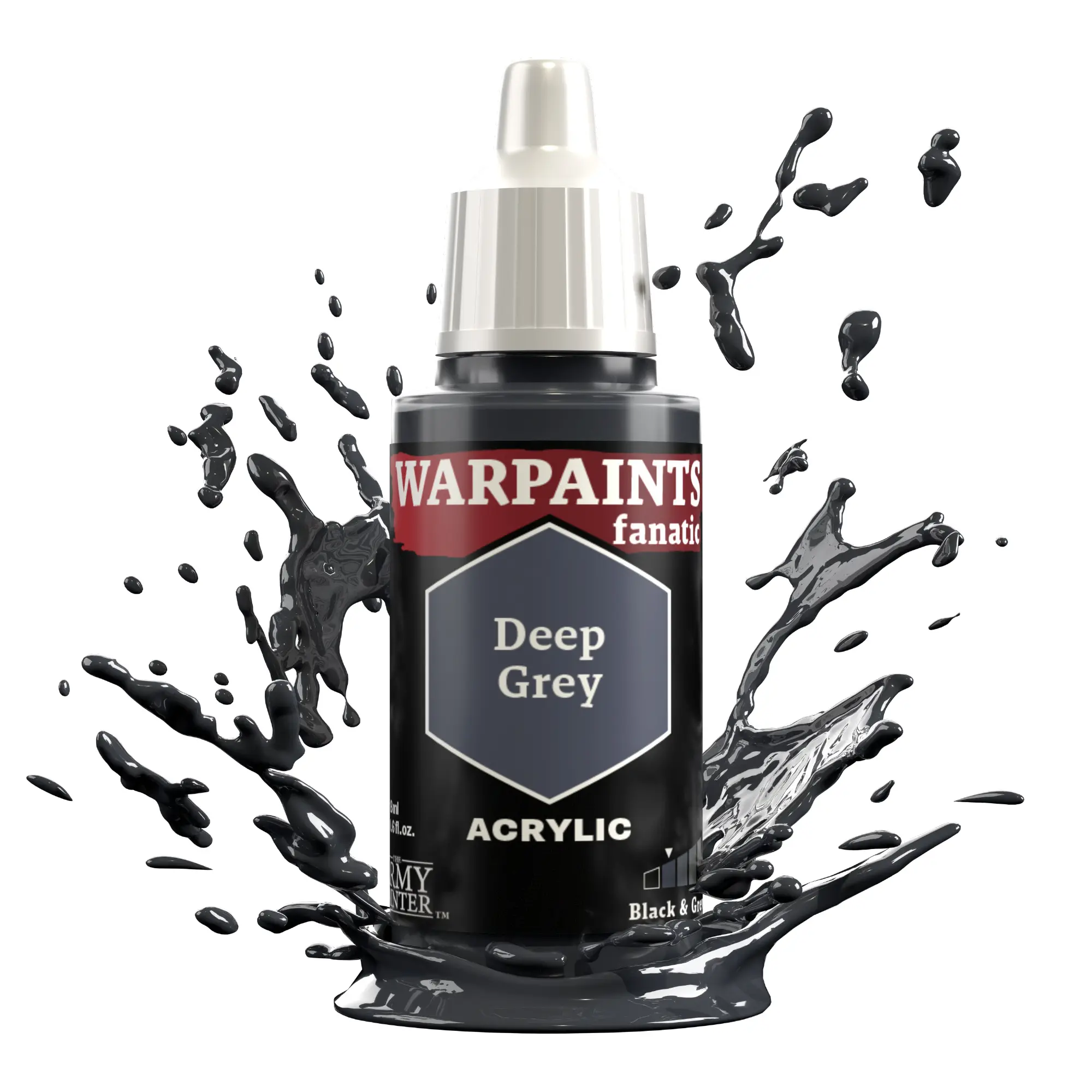 The Army Painter – Warpaints Fanatic: Deep Grey thumbnail