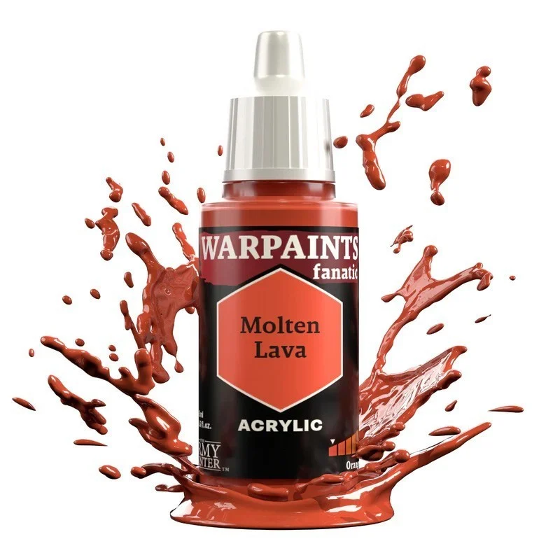 The Army Painter – Warpaints Fanatic: Molten Lava thumbnail