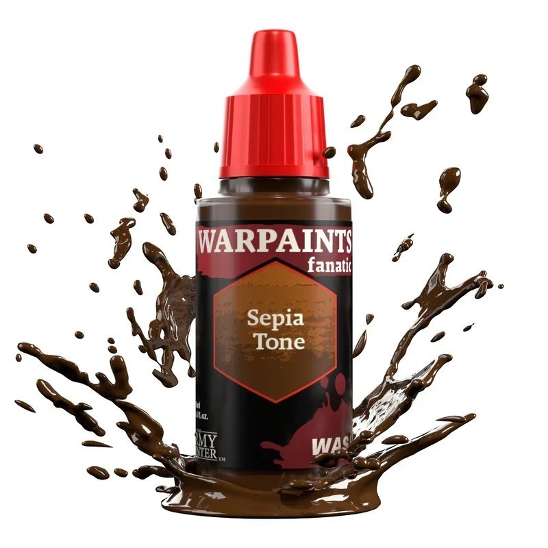 The Army Painter – Warpaints Fanatic Wash: Sepia Tone thumbnail