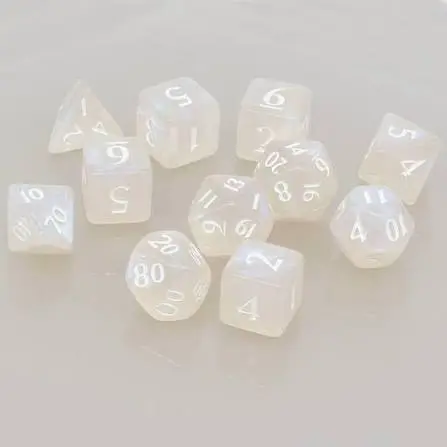 Σετ Ζάρια Eclipse – Arctic White (11-Dice Set) thumbnail