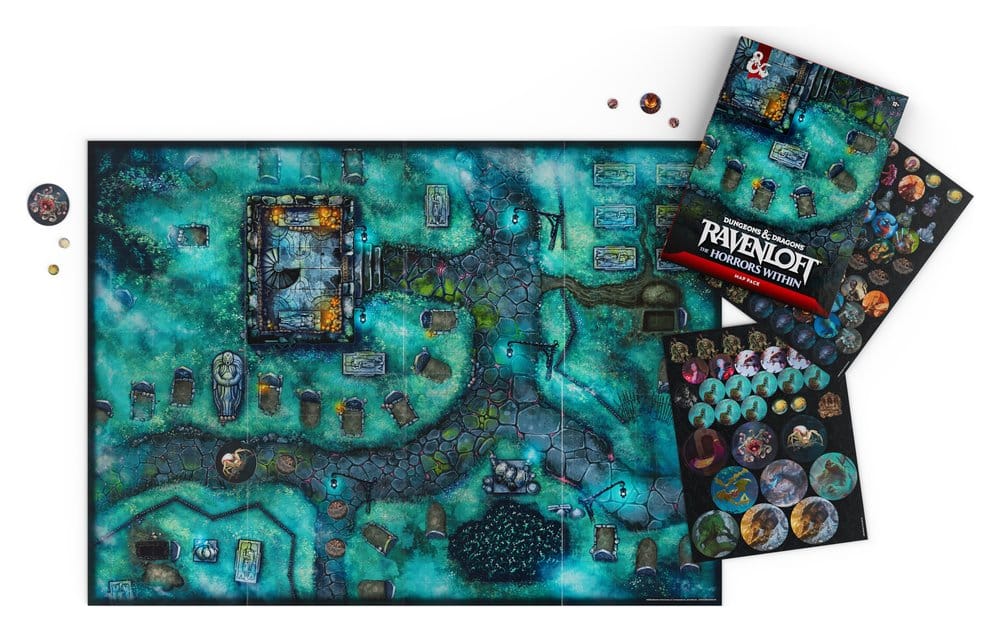 Dungeons & Dragons 5th Edition Ravenloft: The Horrors Within Map Pack