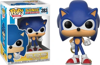 Funko POP! Sonic – Sonic with Ring #283 thumbnail
