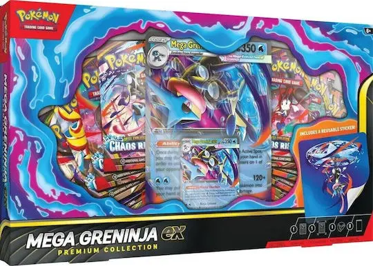 Pokemon TCG Mega Greninja ex Premium Collection thumbnail