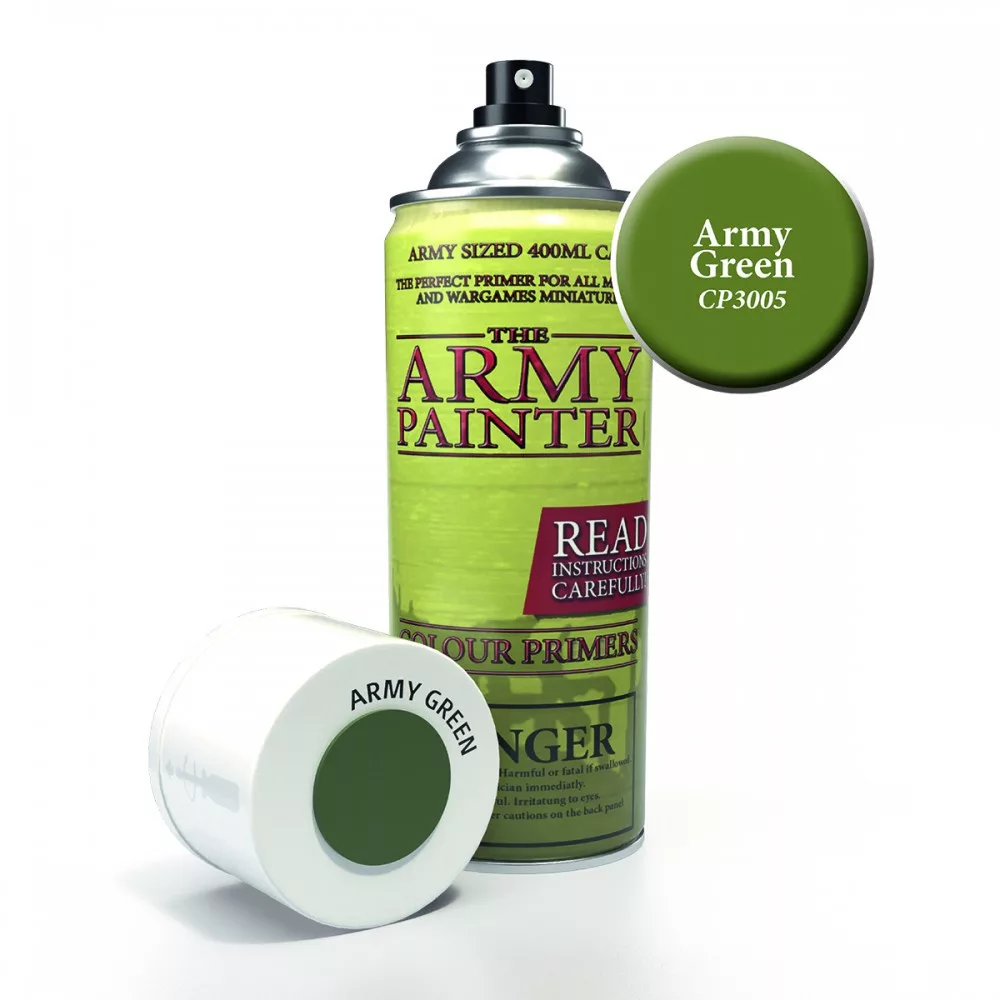 The Army Painter – Base Primer Army Green (400ml) thumbnail