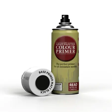 The Army Painter – Base Primer Matt Black (400ml) thumbnail