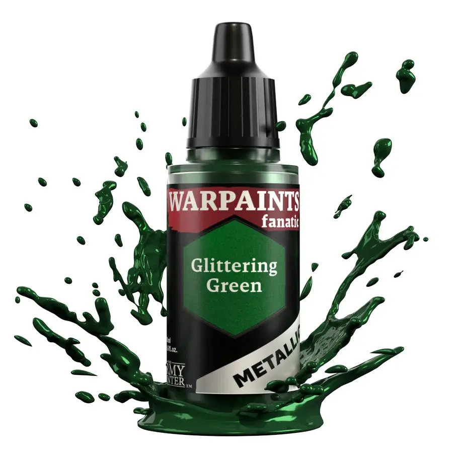 The Army Painter – Warpaints Fanatic Metallic: Glittering Green thumbnail