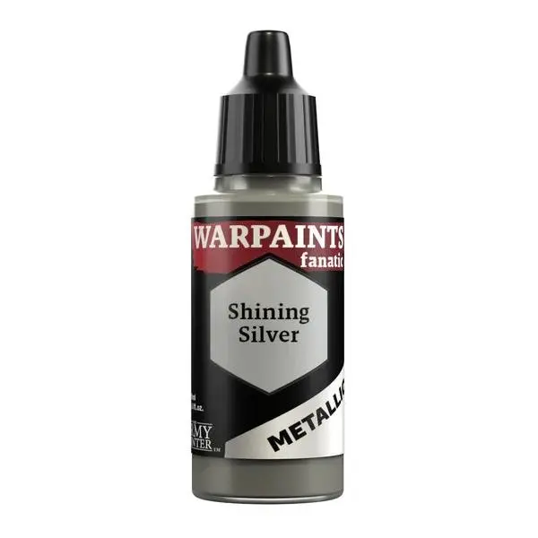 The Army Painter – Warpaints Fanatic Metallic:  Shining Silver thumbnail