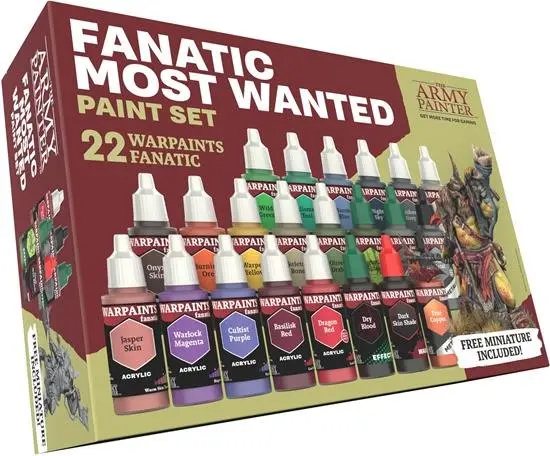 The Army Painter – Fanatic Most Wanted Paint Set thumbnail