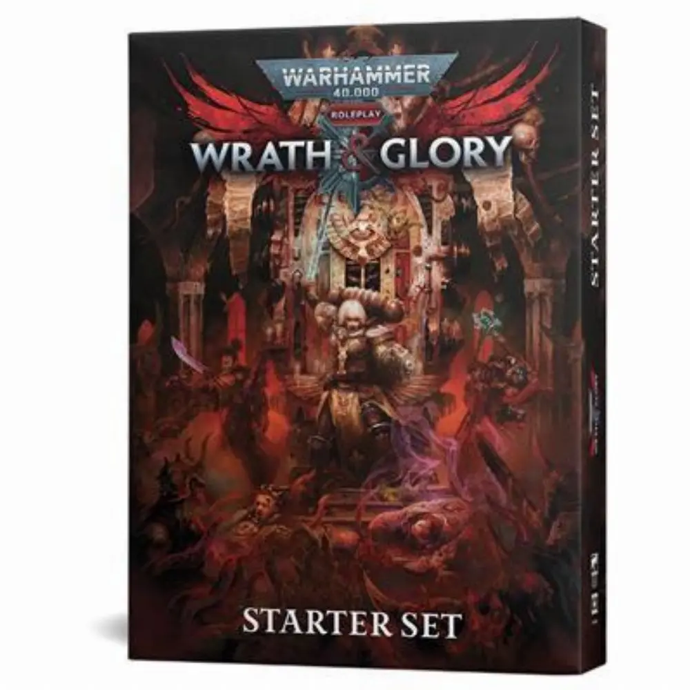 Warhammer 40000 Roleplay (Fourth Edition) – Wrath & Glory Starter Set thumbnail