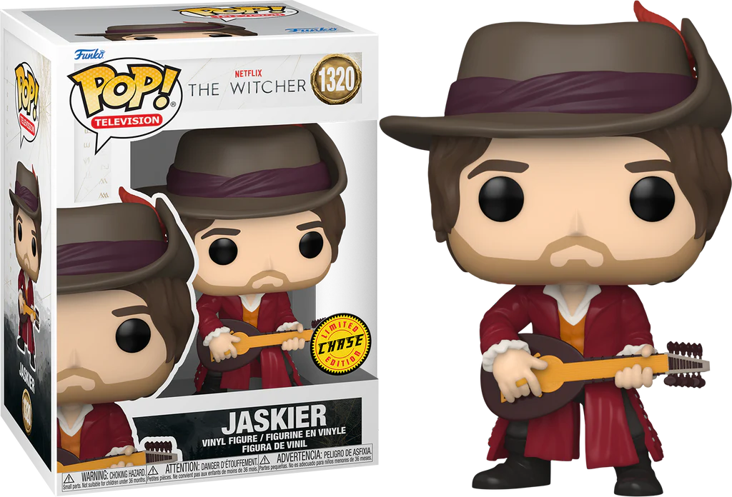 Φιγούρα Funko POP! The Witcher (Netflix) – Jaskier #1320 (CHASE) thumbnail