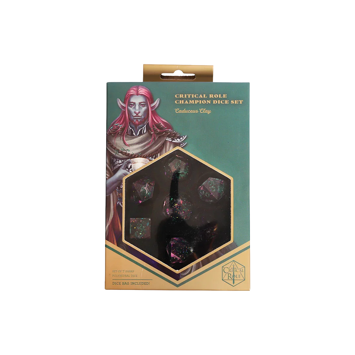 Critical Role Champion Dice Set: Caduceus Clay
