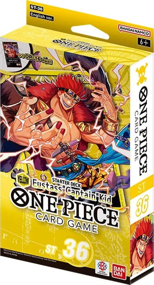 One Piece Card Game – ST-36 Starter Deck: Yellow Eustass “Captain” Kid thumbnail