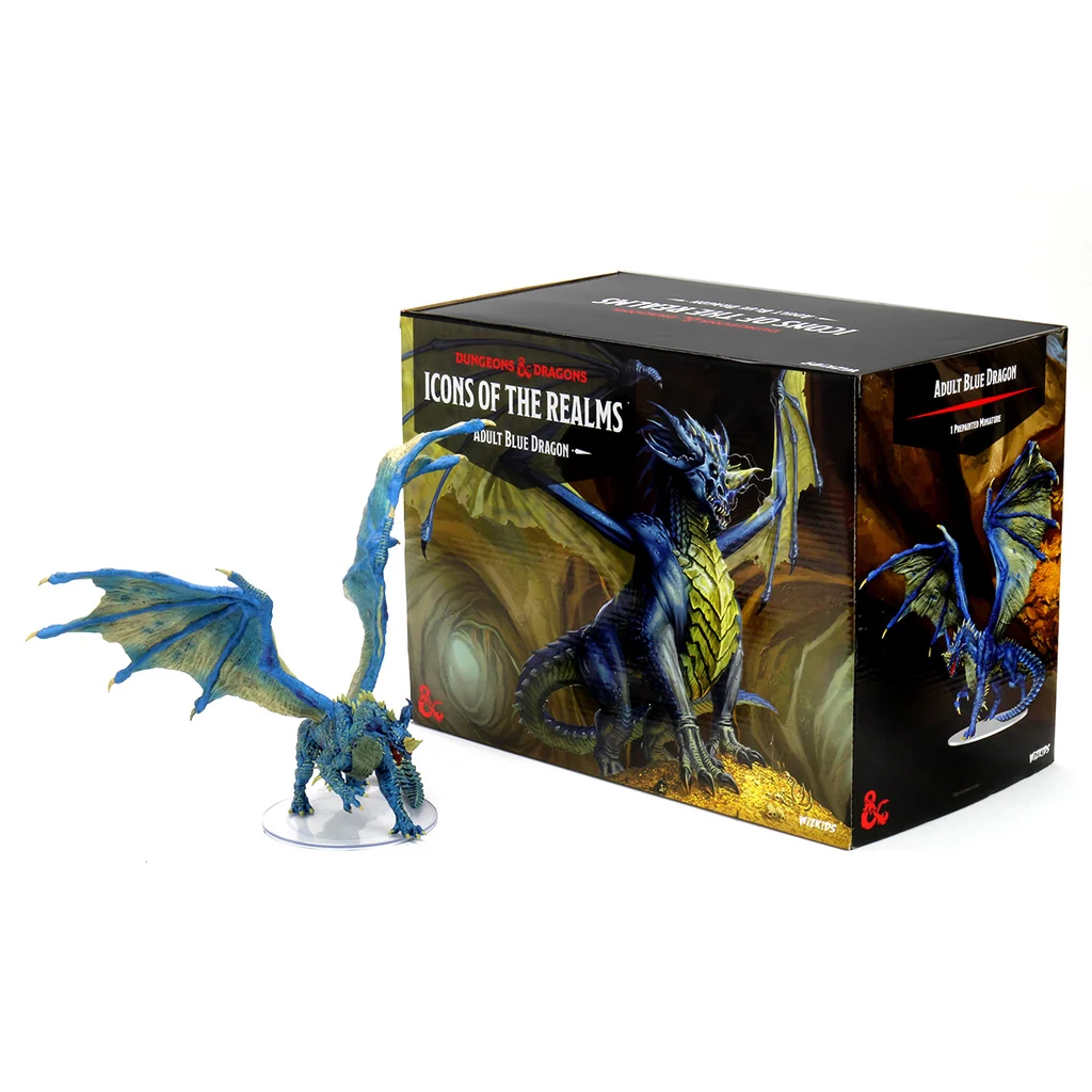 Μινιατούρα Dungeons & Dragons Icons of the Realms Premium: Adult Blue Dragon