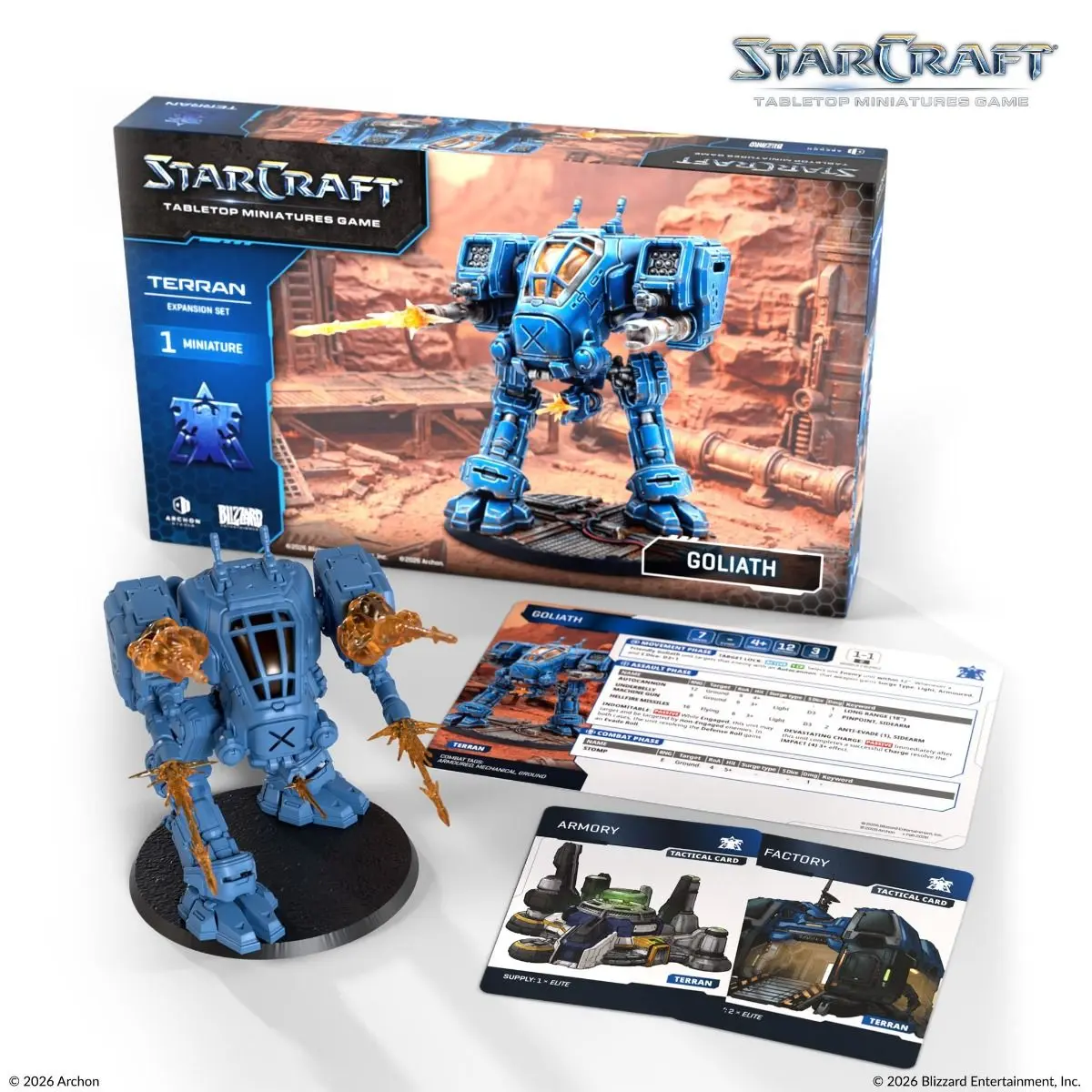 StarCraft Miniature Game: Goliath – Terran – Expansion Set thumbnail