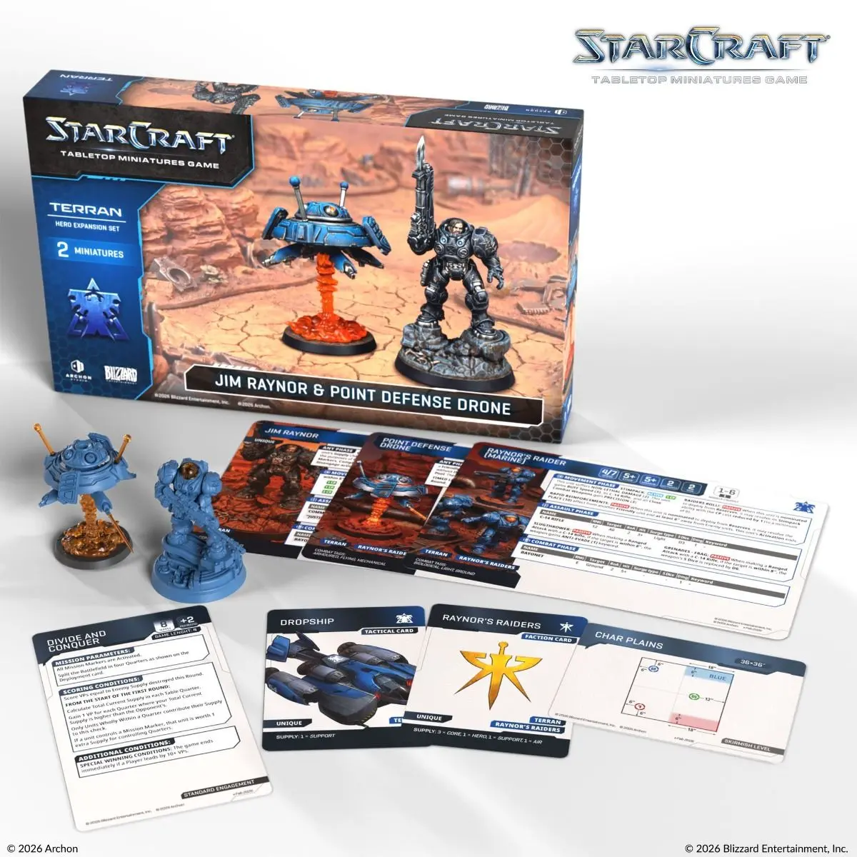 StarCraft Miniature Game: Jim Raynor (Raynor’s Raiders) – Terran – Hero Expansion Set thumbnail