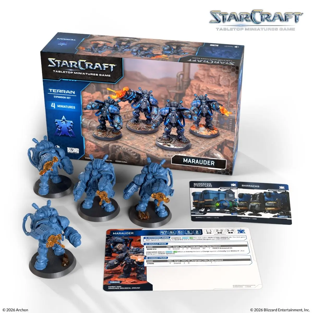 StarCraft Miniature Game: Marauder – Terran – Expansion Set thumbnail