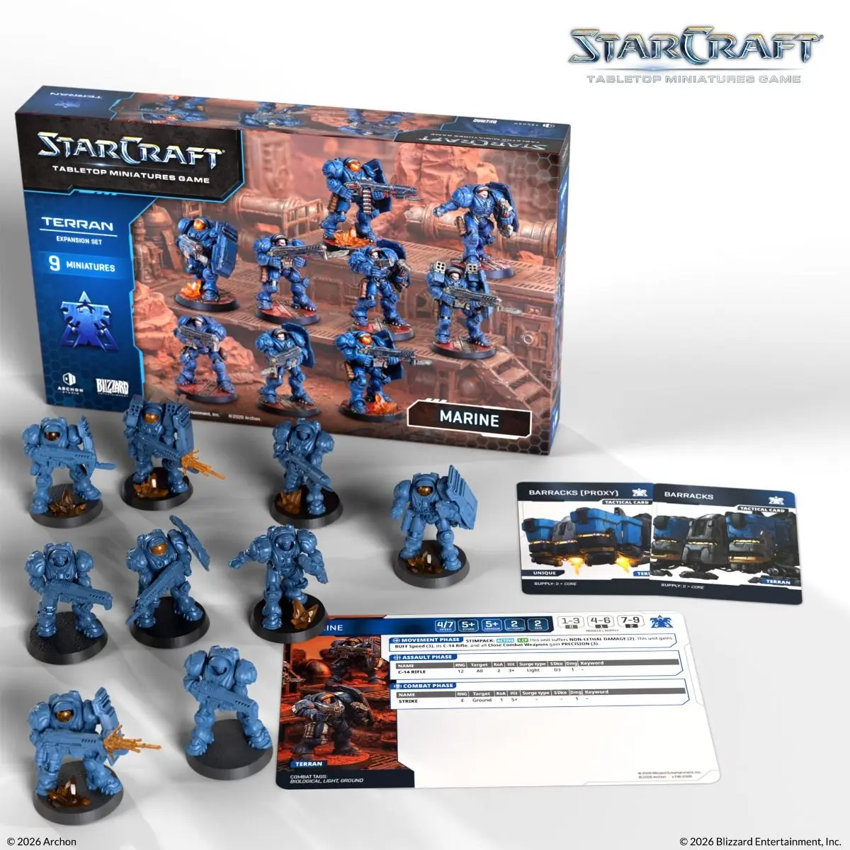 StarCraft Miniature Game: Marine – Terran – Expansion Set thumbnail