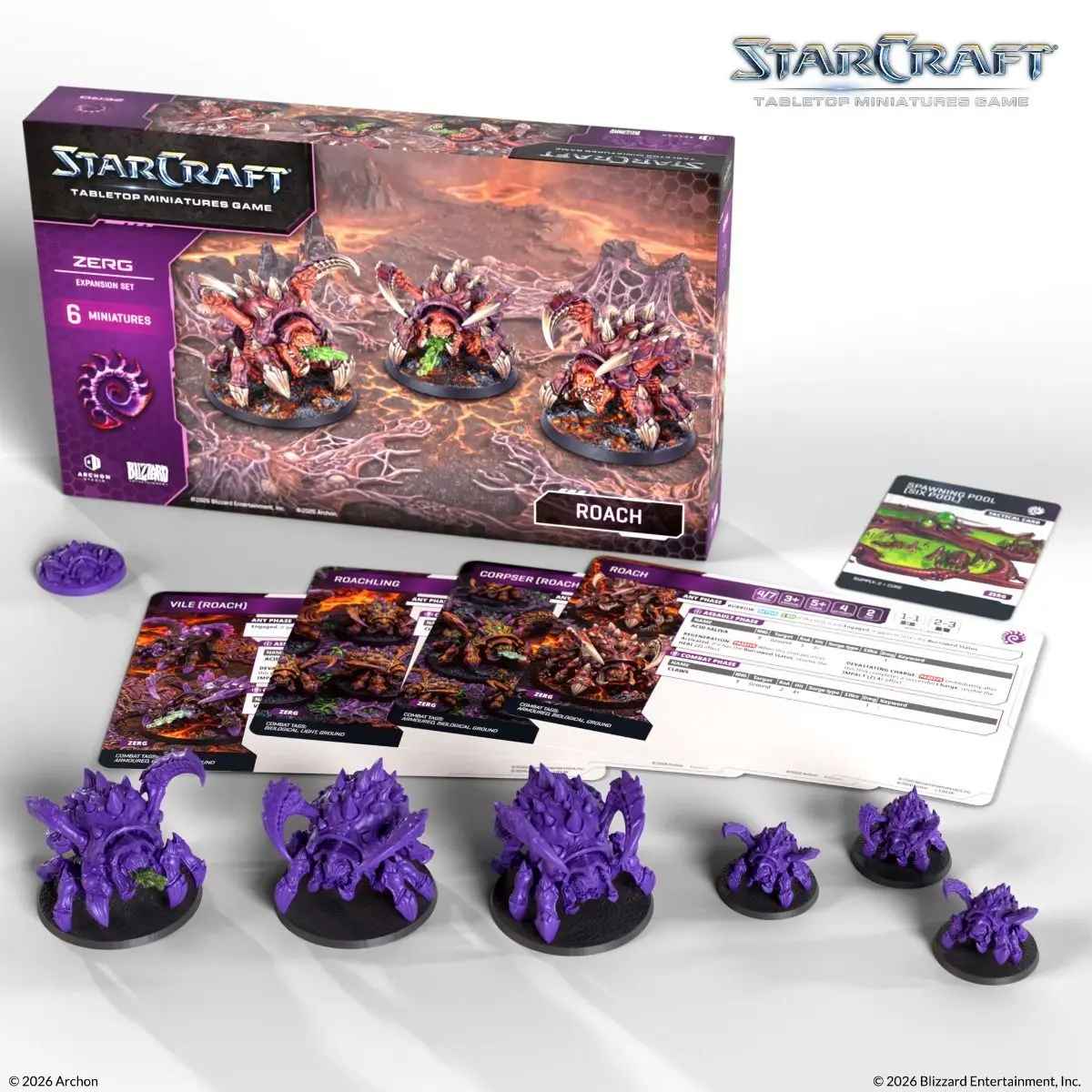 StarCraft Miniature Game: Roach – Zerg – Expansion Set thumbnail