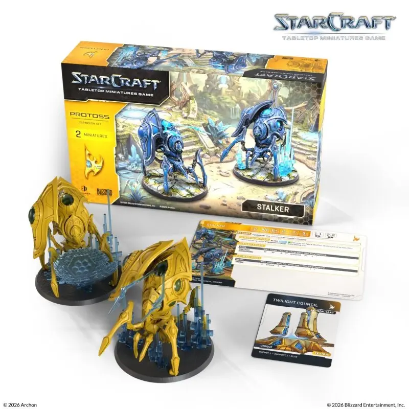 StarCraft: The Miniatures Game – Stalker – Protoss Expansion Set thumbnail