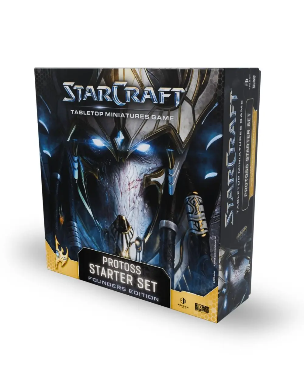 StarCraft: The Miniatures Game – Protoss Starter Set Founders Edition thumbnail