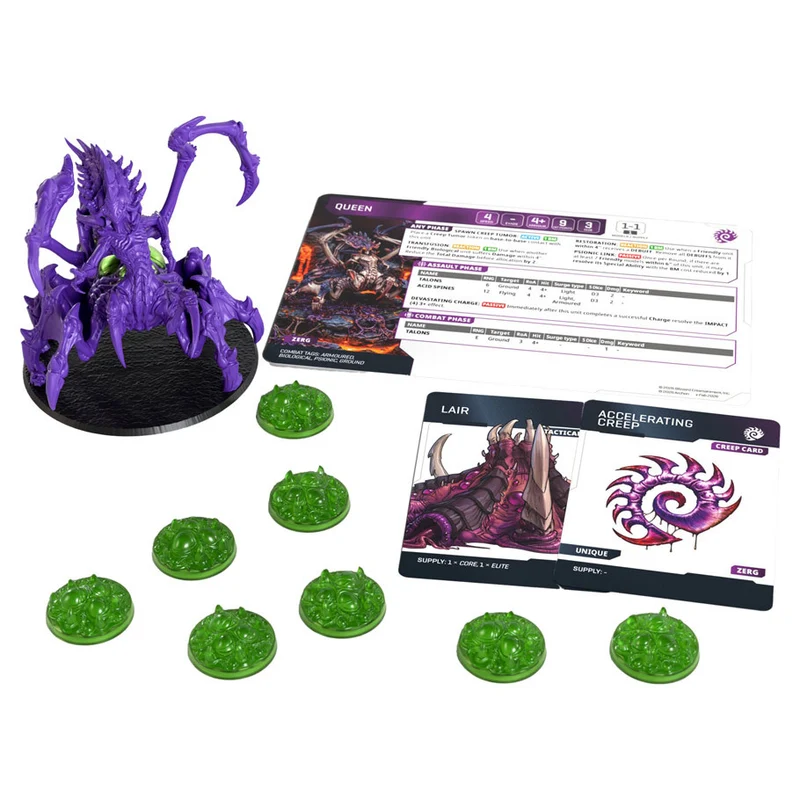 StarCraft: The Miniatures Game - Queen - Zerg Expansion Set