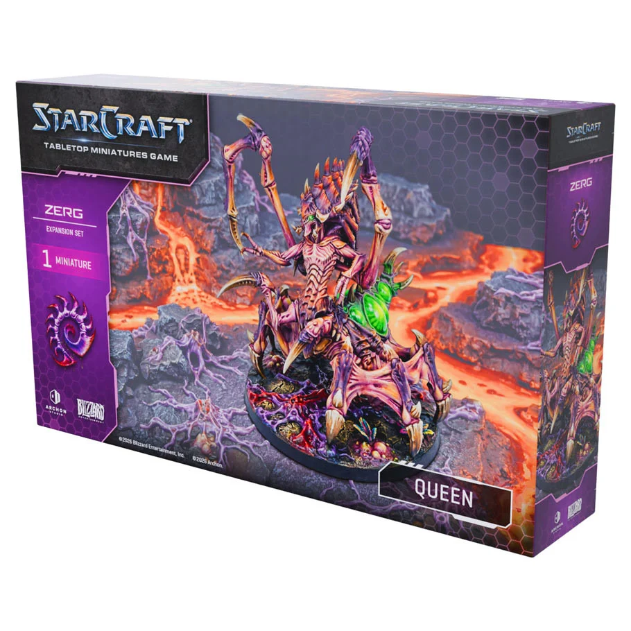 StarCraft: The Miniatures Game – Queen – Zerg Expansion Set thumbnail