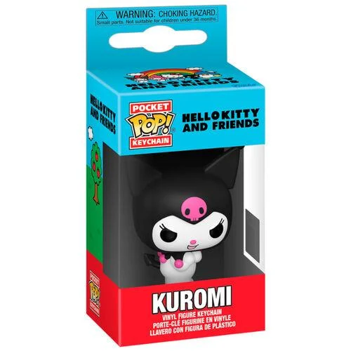 Μπρελόκ Funko Pocket POP! Keychain Sanrio: Hello Kitty and Friends – Kuromi thumbnail