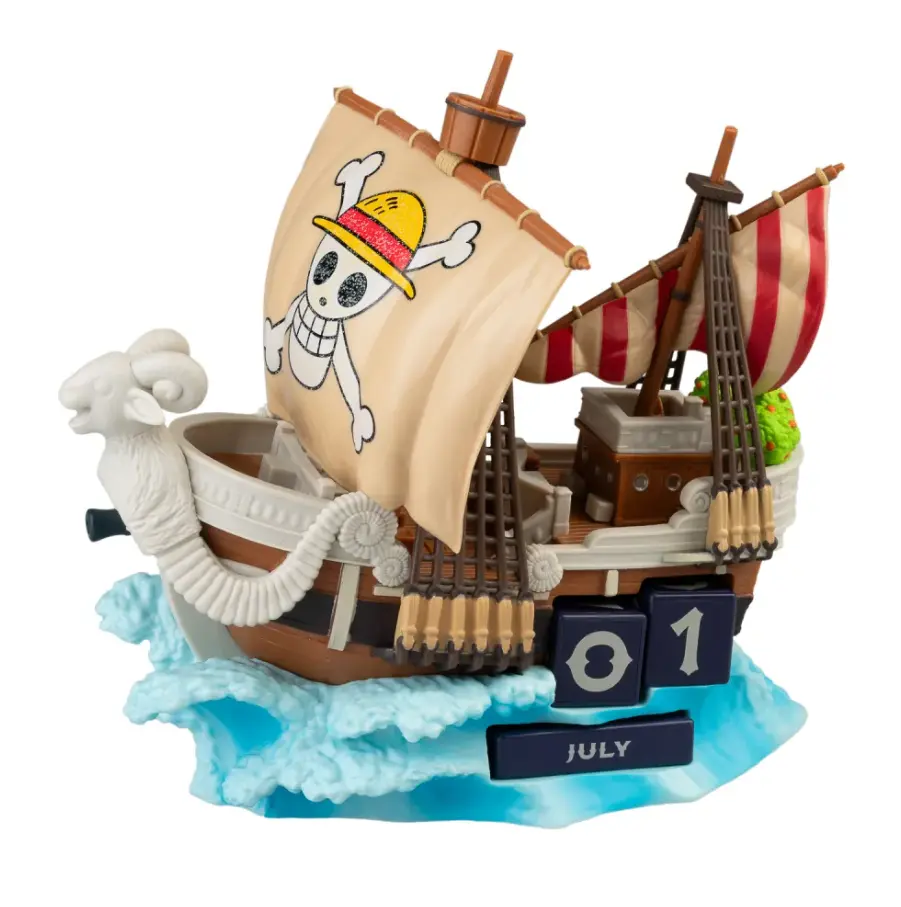Ημερολόγιο One Piece – Going Merry Resin 3D Perpetual Calendar thumbnail